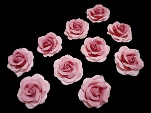 Cukor rózsa 5-6 cm blushpink színben